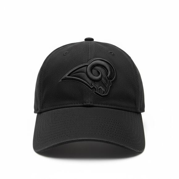Fanatics Other - LA Rams Triple Black NFL Pro Line Trucker Mesh Snapback Hat Cap Football